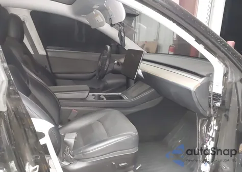 2022 Tesla Model Y Long Range Dual Motor All-Wheel Drive из США, поврежденный, VIN 7SAYGDEE1NF480037